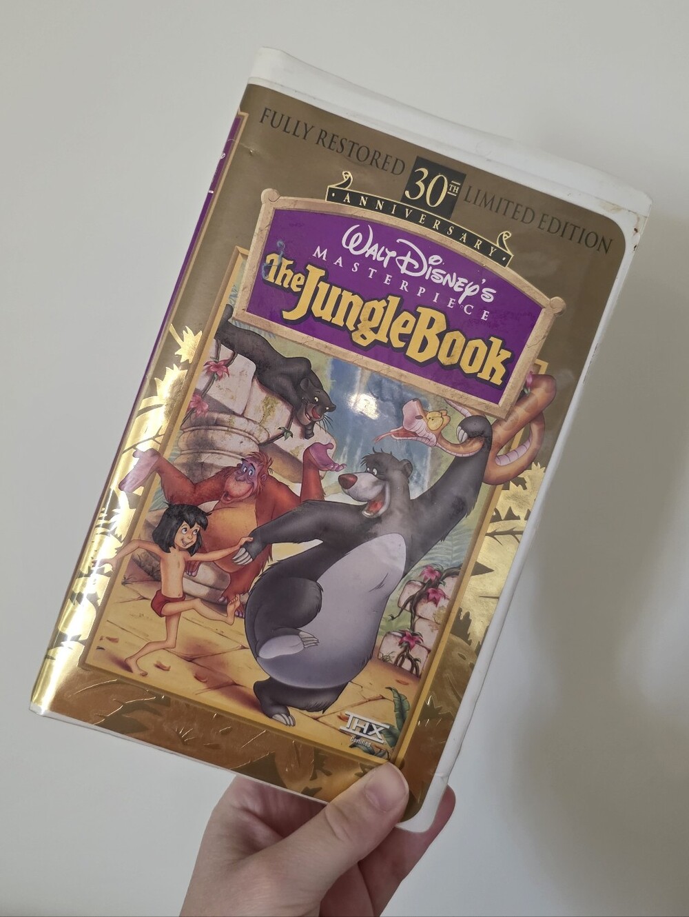 The Jungle Book VHS 30th Anniversary Limited Edition